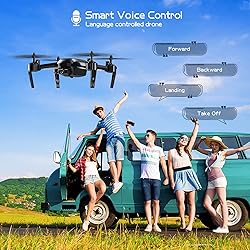 FERIETELF Drone with Camera - T6 1080P HD RC