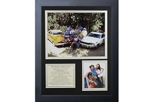 Legends Never Die "The Dukes of Hazzard II Framed Photo Collage, 11 x 14-Inch, (16477U)