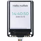 NULLLAB 2.0 Inch LCD Display Module, 240x320 Full Color TFT IPS Screen, ST7789 Driver 4-Wire SPI Interface, 3.3V-5V Compatible, for Embedded HMI, Smart Device &amp; DIY Projects