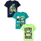 Assorted Everyday Short Sleeve Graphic T-Shirts,multipacks