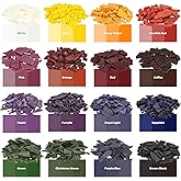 MAQIHAN Candle Dye for Soy Wax Candle Making - Candle Color Dye,16 Popular Colors Wax Dye Flakes,Candle Soy Wax for Candle Ma