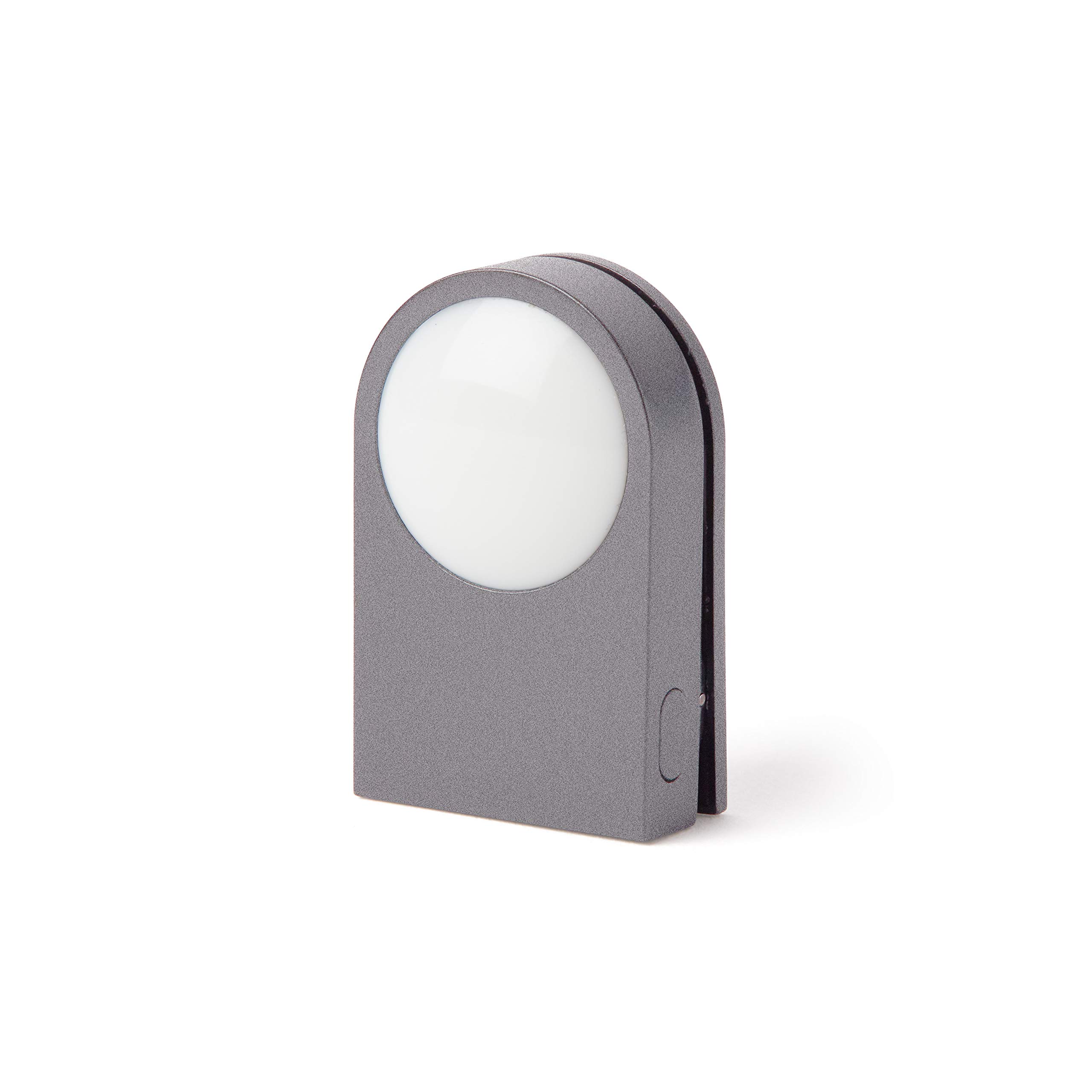 Lexon LUCIE Mini LED Clip Light - Gun Metal