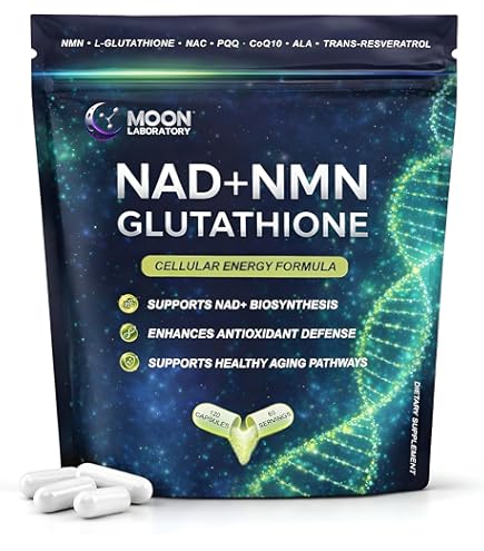 moon laboratory glutathione Amazon.com: Moon Laboratory NMN + L-Glutathione Supplement – NAD+ Support,  Mitochondrial Energy & Antioxidant Defense with CoQ10, NAC, PQQ & Alpha  Lipoic Acid – 120 Capsules. Refill Pack : Health & Household