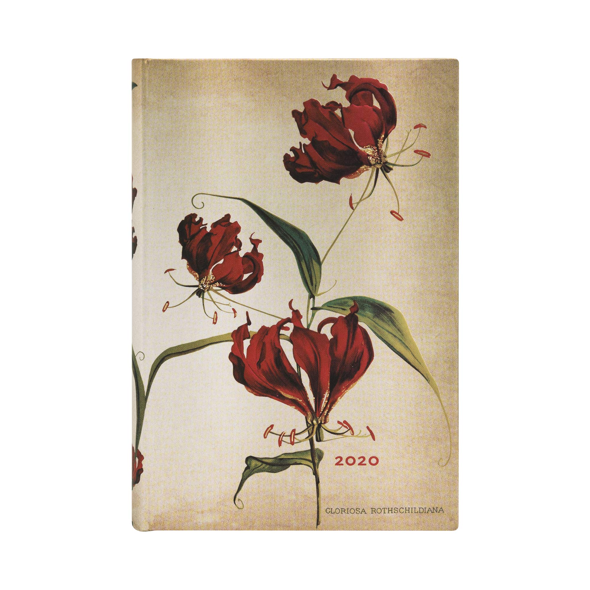 Paperblanks 12 Month Calendar 2020 Glory Crown Day Overview Mini (140 x 95 mm)