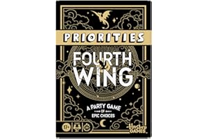 Priorities Fourth Wing Edition Game | Officially Licensed Party Game Inspired by Empyrean Series | Ages 17+ | 3+ Players | 20