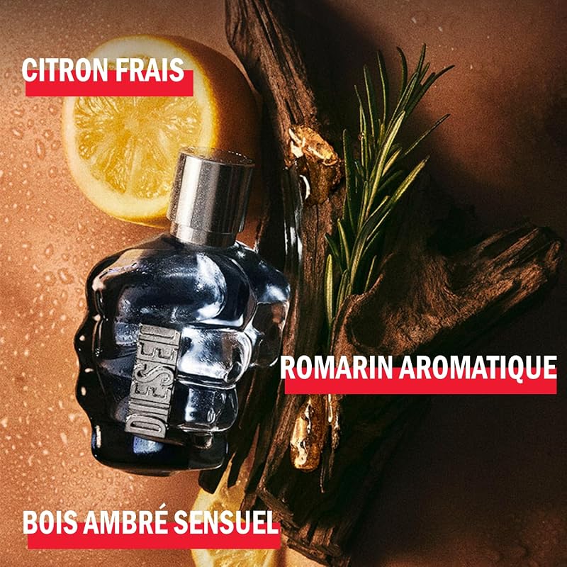 Only The Brave Eau de Toilette Homme Boisée Ambrée et Fraîche
