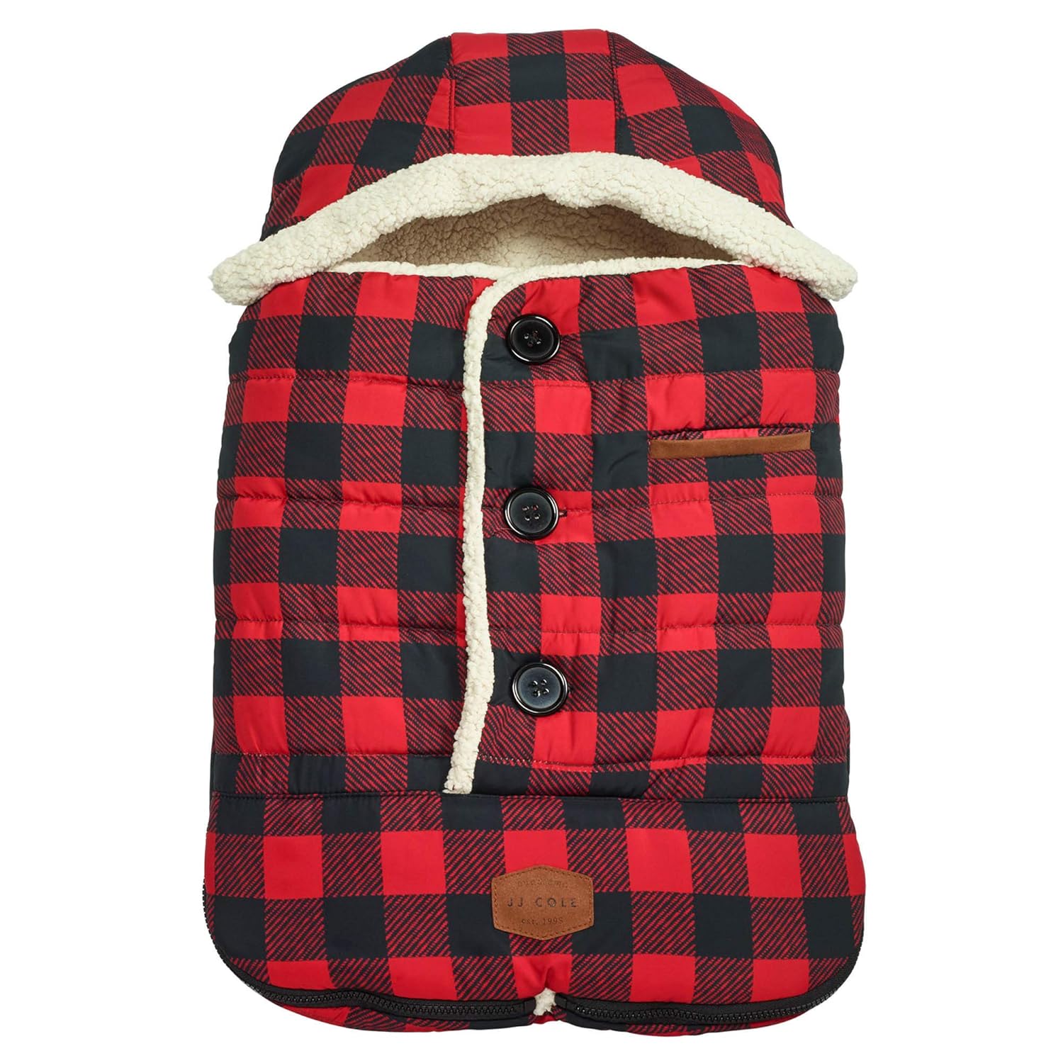 buffalo plaid baby carrier