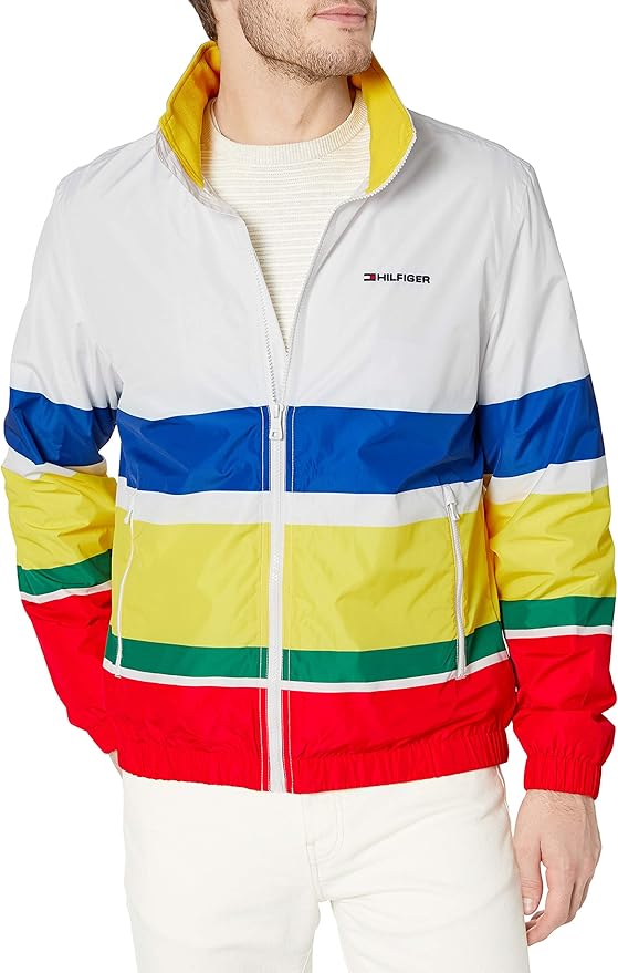 tommy hilfiger regatta jacket white