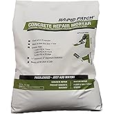 Rapid Patch Concrete Repair Mortar, 20 Pounds | High Strength, Cement, Concrete, Repair Mortar, Mix for Floors, Cracks, Patches