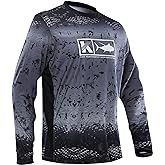 Performance Vented Fishing Shirt Long Sleeve Shirt Mesh Side Vents UPF 50 Dye Sublimation Print