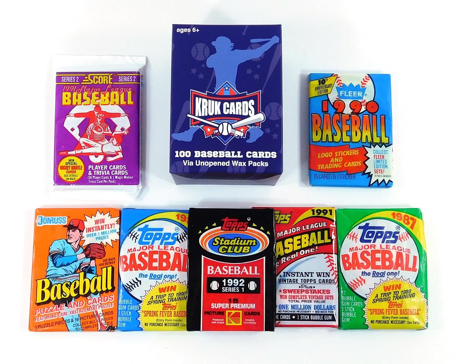 Vintage Baseball Cards Wax Packs product photo 6