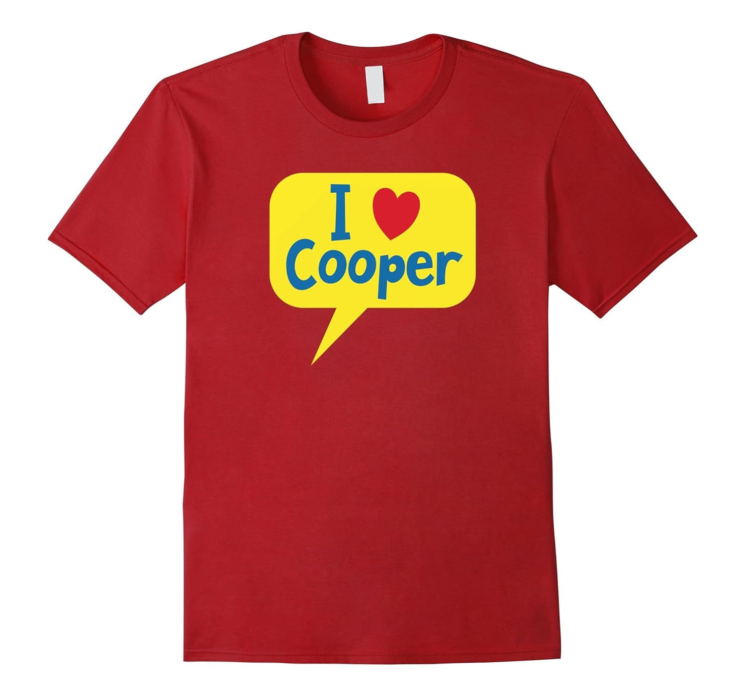 I Love (heart) dog cat pet COOPER t-shirt-ANZ