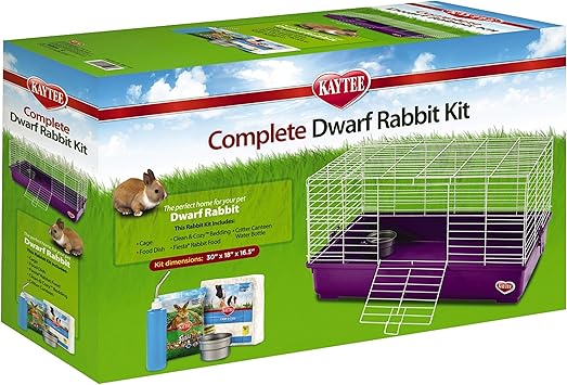 kaytee dwarf rabbit cage