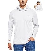 Willit Men's Sun Protection Hoodie UPF 50+ Fishing Hiking Shirt Long Sleeve SPF UV Shirt Rash Guard Lightweight