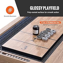 VEVOR Shuffleboard Table, 9 ft Shuffleboard for