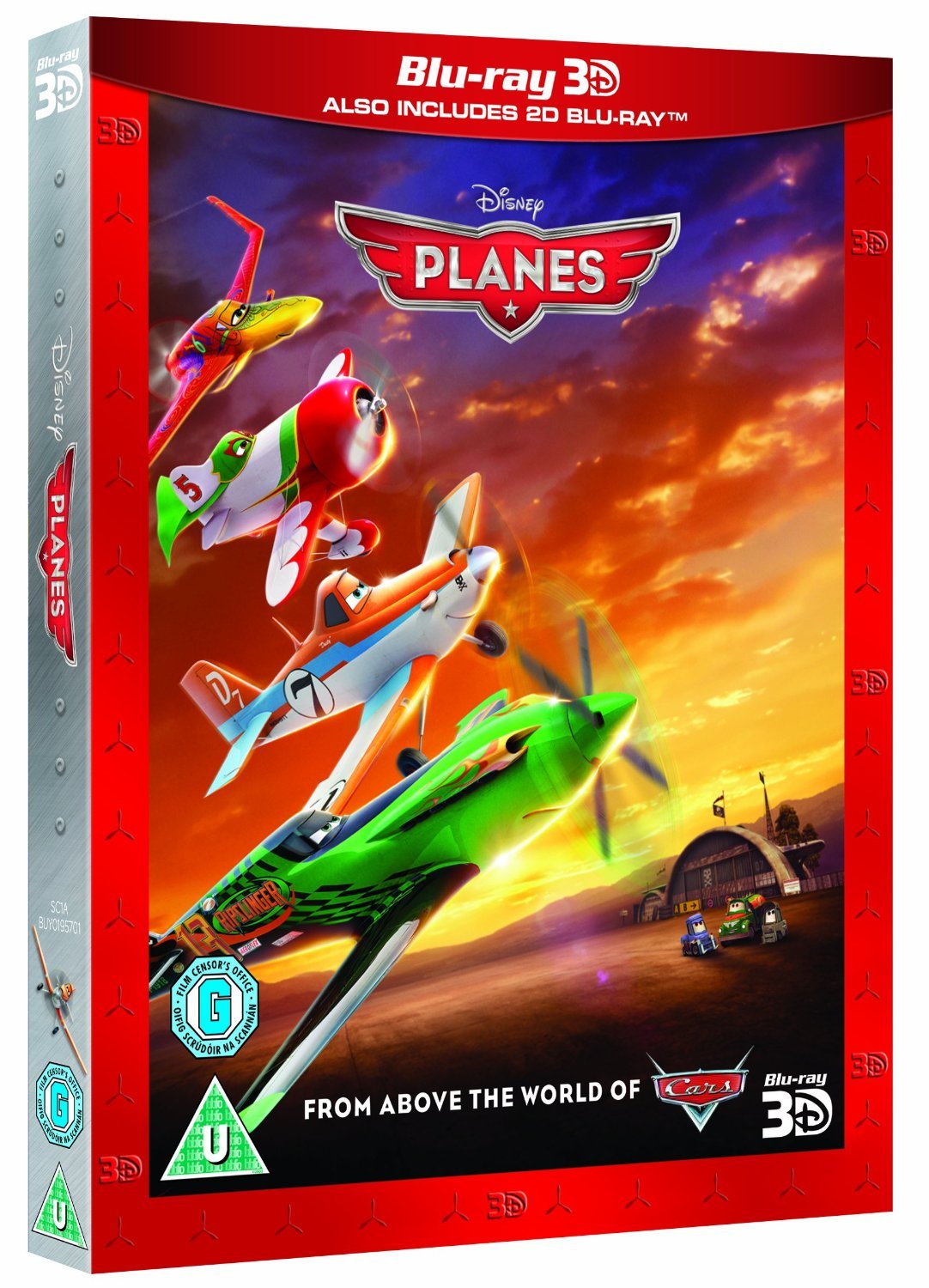 Planes [Bluray 3D + Bluray] Brad Garrett, John Cleese