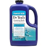 Dr Teal's Foaming Bath with Pure Epsom Salt, Restorative Minerals with Magnesium, Potassium, Zinc & Essential Oils, 62.5 fl oz
