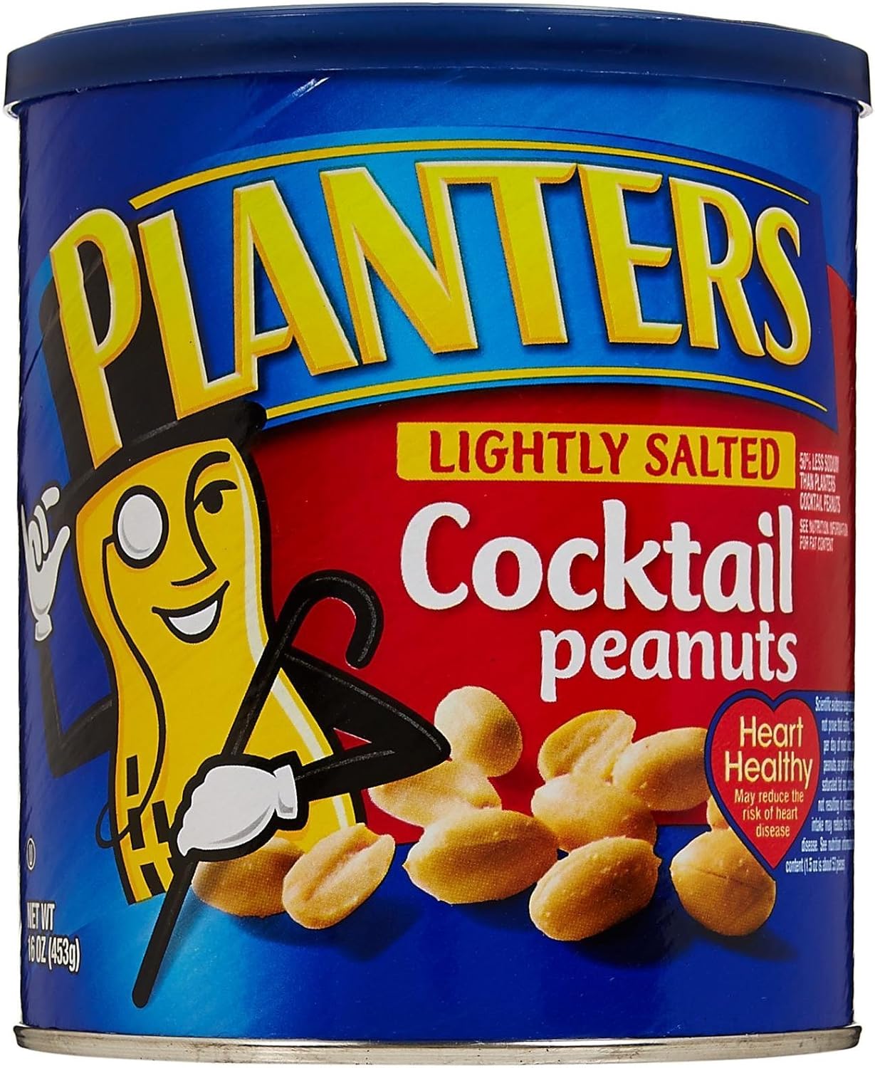 Amazon Com Planters Cacahuete Ligeramente Salado 16 Ounces Health Personal Care