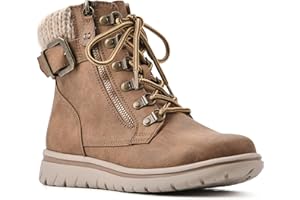 CLIFFS BY WHITE MOUNTAIN Women's Hearty Cushioned Hiker Ankle Boots