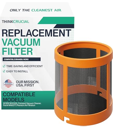 HEPA-Filter Ersatz Für WORX CUBEVAC Staubsauger – 4 Stück, Kompatibel Mit WX030/WX030.9/WA6077