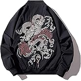 XYXIONGMAO Japanese Dragon Men'S Hip-Hop Clothing Oversized Men Bomber Jacket Couple Streetwear Pilot Jacket