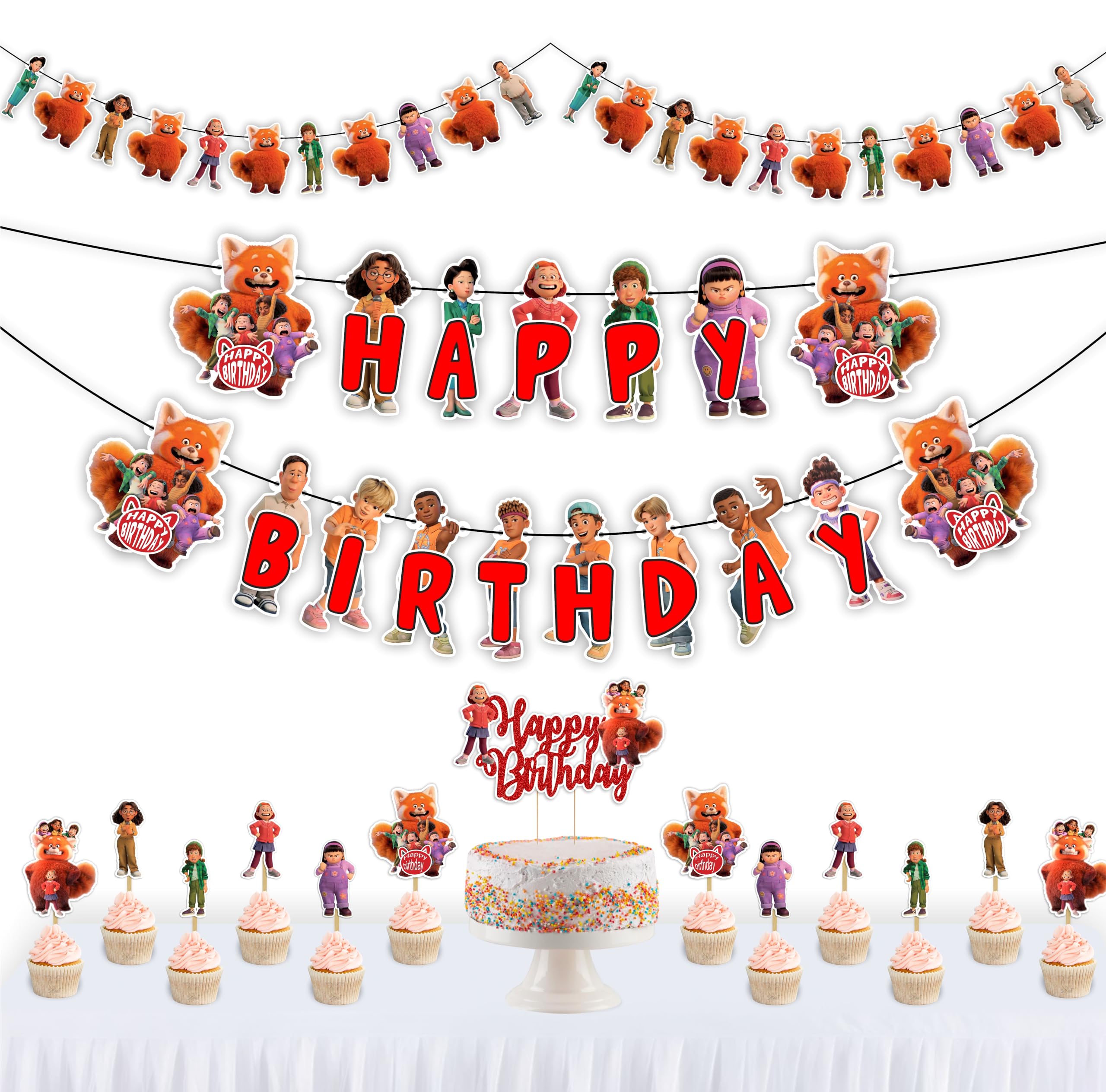 Seyal® Trning Red Theme Birthday Party Supplies