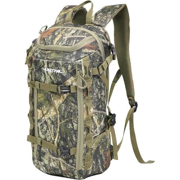 AUSCAMOTEK Sling Pack Tarnrucksack Für Jagd, Angeln & Wandern – Mit Hüftgurt, Wasserdicht, Verstellbar, Camouflage