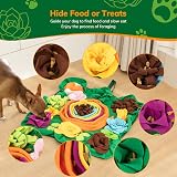 IOKHEIRA Snuffle Mat Dog Feeding Toy Large Medium Small Flowers Design view 5