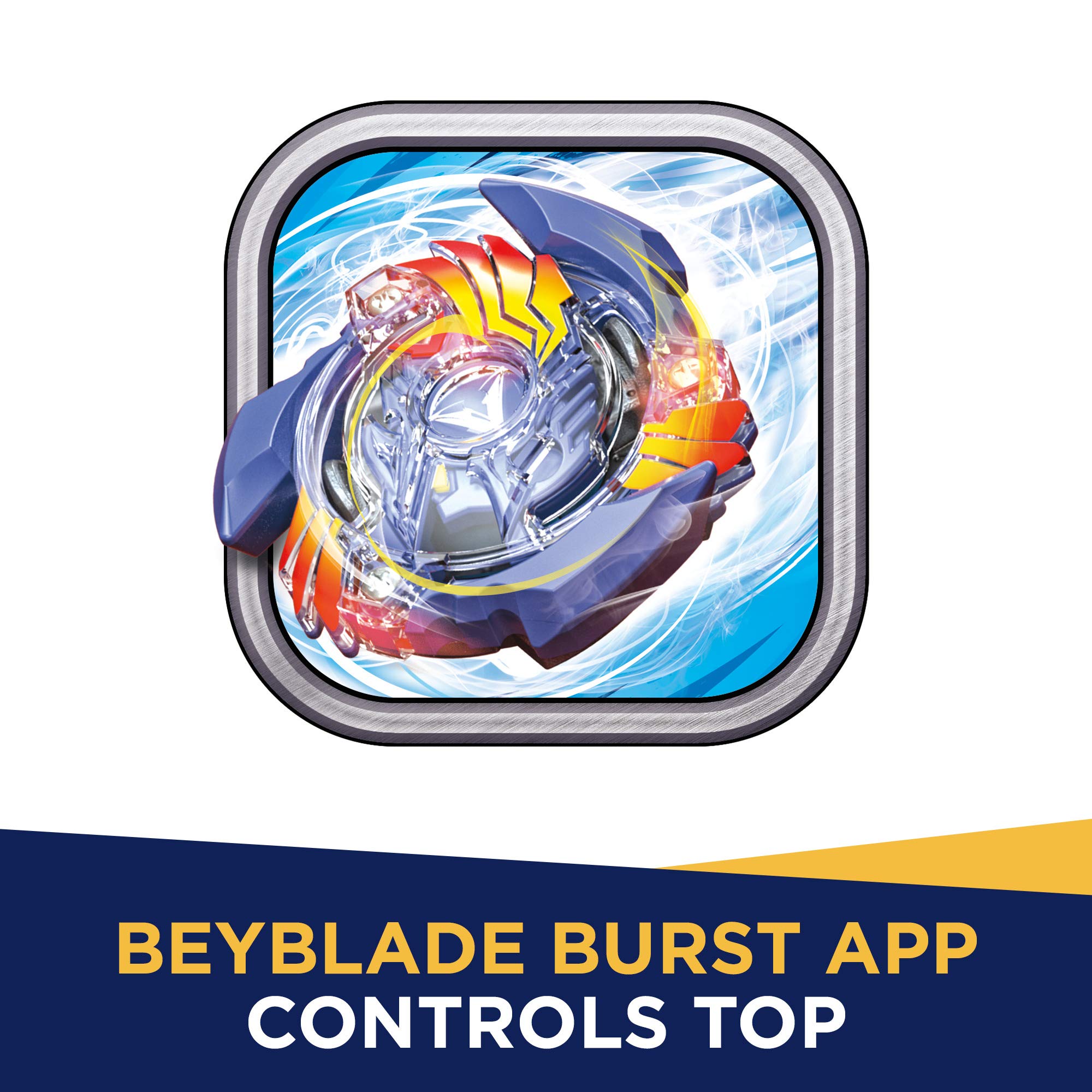 Beyblade Burst Evolution Digital Control Kit Fafnir F3 Remote Control Bluetooth Enabled Battling Top , Black
