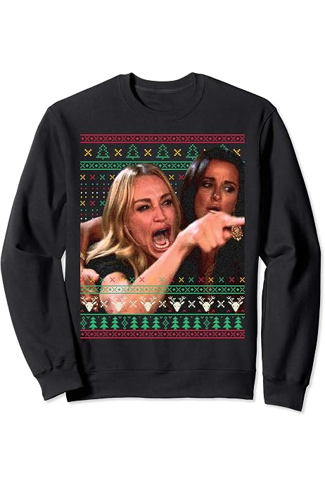 Cat Ugly X-mas Sweaters Funny Meme 