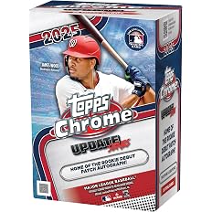 Topps 2021 Chrome Baseball Blaster Box, 32 cards per box - View 8