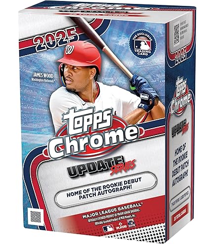 Amazon.com: 2021 Topps Chrome Update Baseball Mega Box 