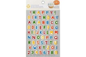 Wilton Letters & Numbers Edible Icing Decorations, Multicolor