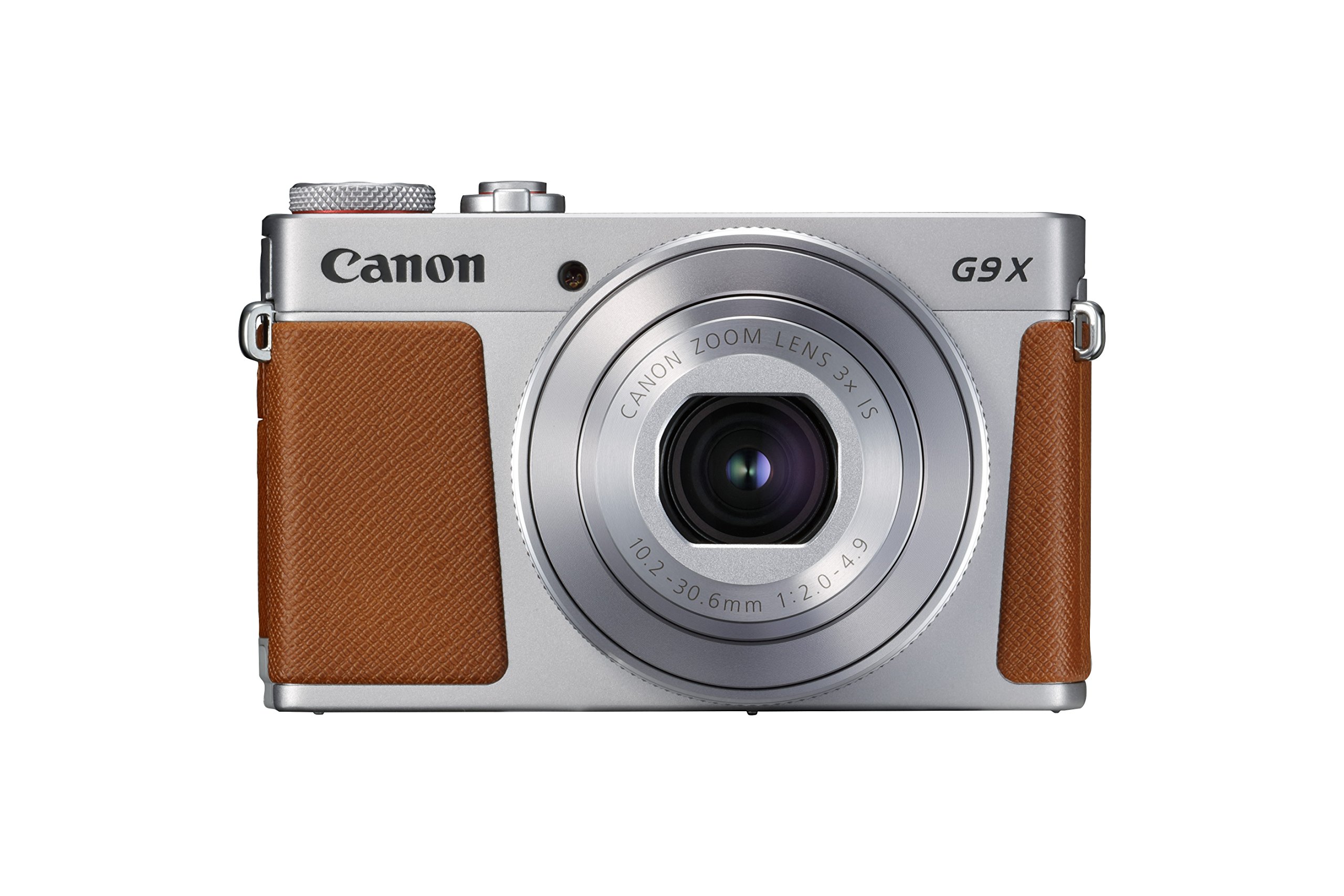 Canon PowerShot G9 X Mark II Compact Digital Camera w/ 1 Inch Sensor and 3inch LCD - Wi-Fi, NFC, & Bluetooth Enabled (Silver)