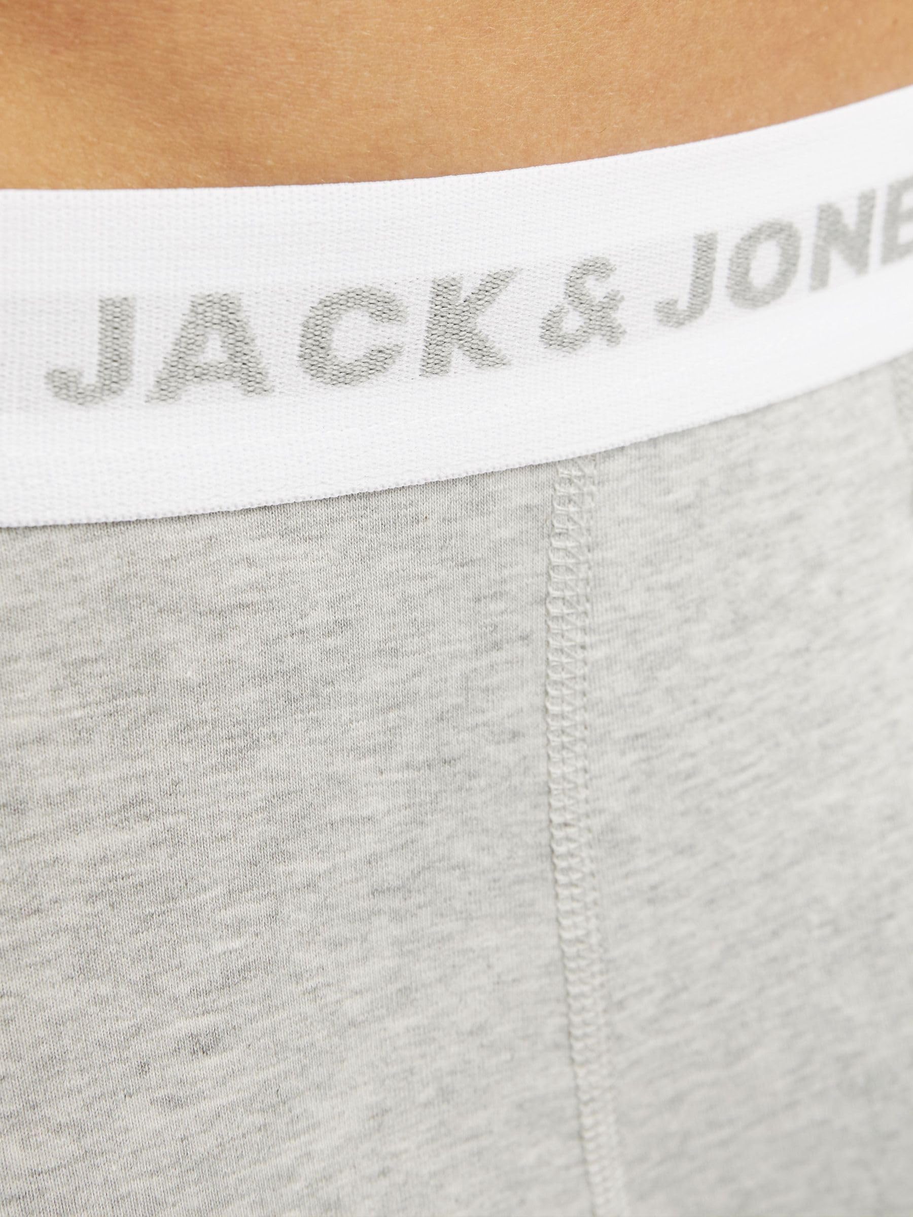 JACK & JONES Herren Trunks 7er Pack – Bequeme Baumwoll-Stretch Unterhosen mit Elastikbund 2