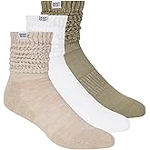 DKNY womens 3 Pack Slouch Crew Socks