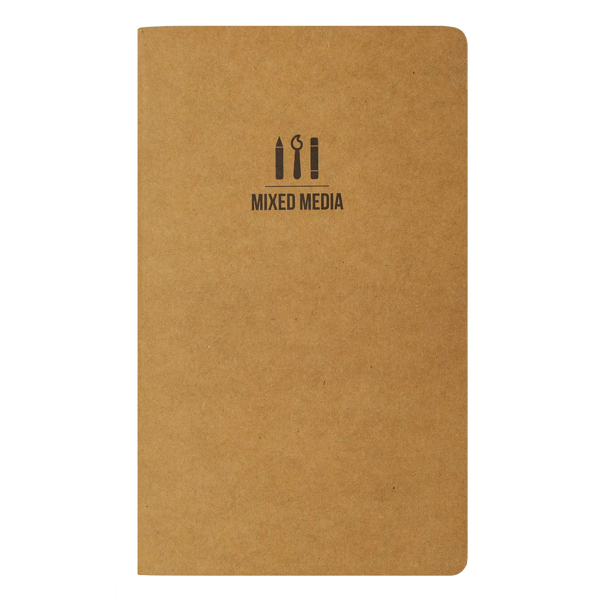 Pukka Pad, Carpe Diem Traveller's Notebook Insert - 21 x 12.8cm - 20 Pages, 310GSM Paper
