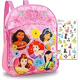 Disney Princess Mini Backpack Preschool Toddler Kindergarten ~ Deluxe 11" Princess School Bag with Stickers (Disney Princess School Supplies)