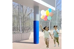 3 4 5 6 Feet Pole Padding Wrap Around for Basement Garage Column - Anti-Collision Foam Post Protectors Mat, All Weather Baske