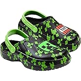 Minecraft Clogs for Boys, Slip-On Non-Slip Shoes with Strap, Garden or Indoor Sandals, House Shoes, Gifts for Boys