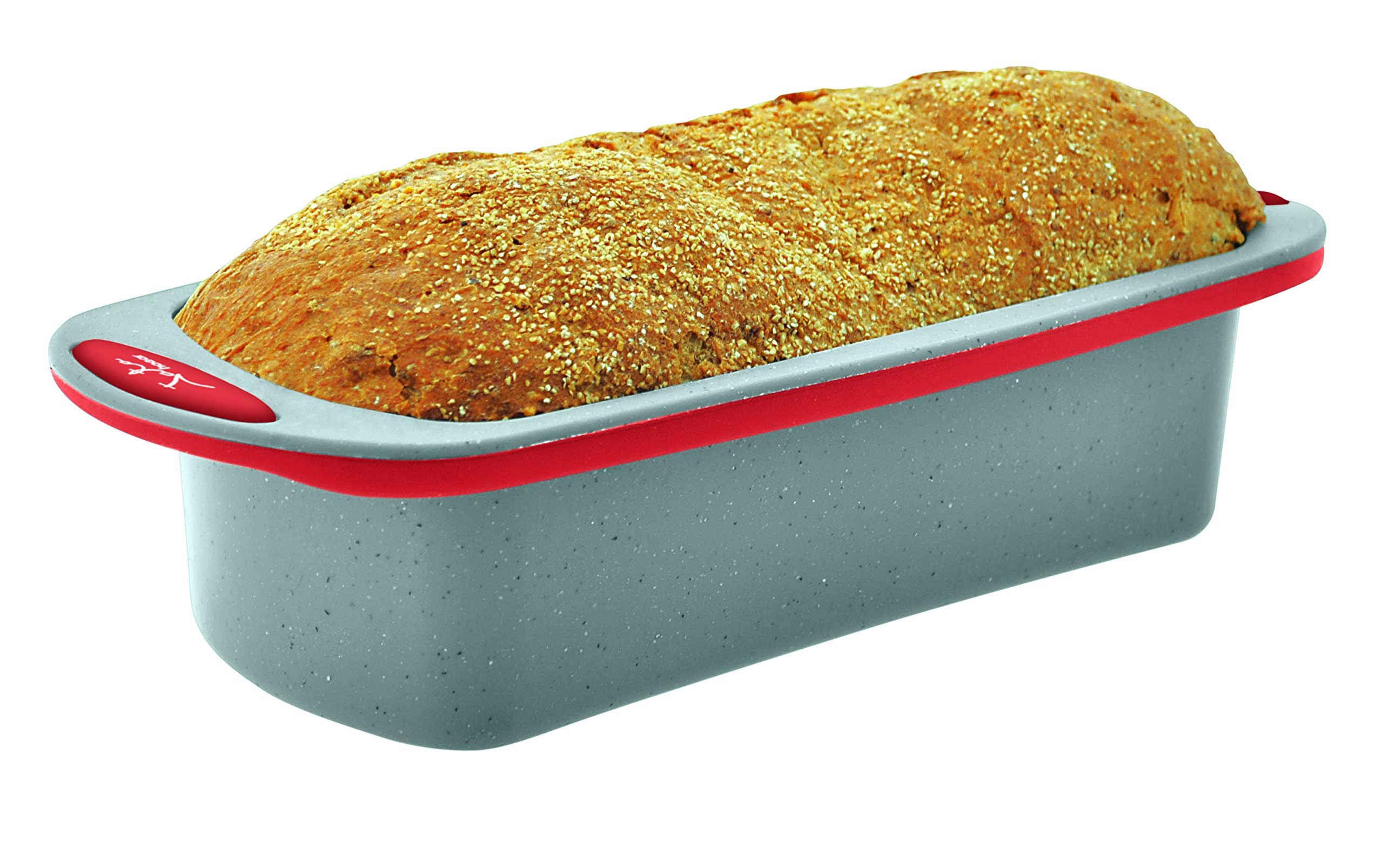 Jata Hogar MC63 - Molde para repostería y cocina, color gris y rojo