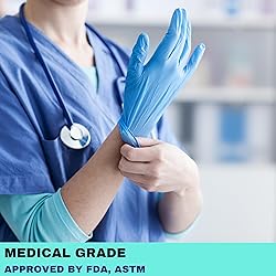 Nitrile Exam Gloves disposable latex free,Powder