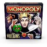 Monopoly: Disney Villains Edition Board Game for Kids Ages 8 and Up, Play as a Classic Disney Villain
