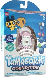 Tamagotchi Connection Pink Glitter Shell Infra-Red Virtual Pet Bandai view 6