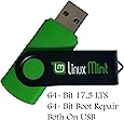Learn How To Use Linux, Linux Mint 17.3 Cinnamon Bootable 8GB USB Flash Drive - Includes Boot Repair And Install Guide- Better Than Windows