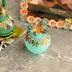 YU FENG Empty Refillable Glass Perfume Bottle,Retro