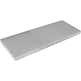 DMT D8E Dia-Sharp Bench Stone - Diamond Knife Sharpener for the Workshop, Jobsite or Kitchen - Extra Fine- Flat Diamond Sharpening - Non-Slip Knife Sharpener- Made in the USA - 8 x 3 x 0.38 Inches
