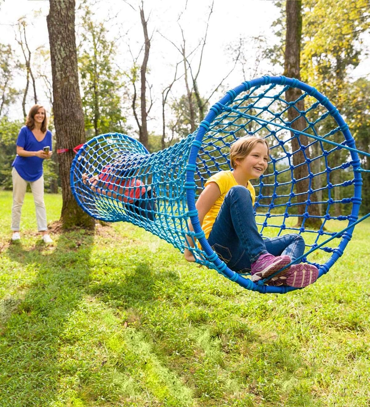 rope bridge play tunnel