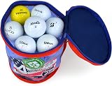 Second Chance 25 Lake Golf Balls in PVC Storage Bag Brand Mix view 2