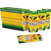 Crayola Bulk Colored Pencils for Kids (24pk), Teacher Classroom Must Haves, School Supplies for Preschool &amp; Kindergarten, 12 Colors